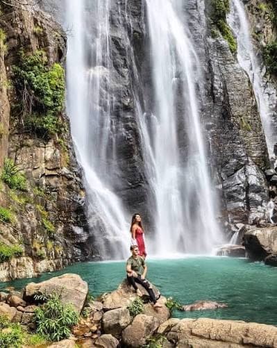 Bambarakanda Waterfall